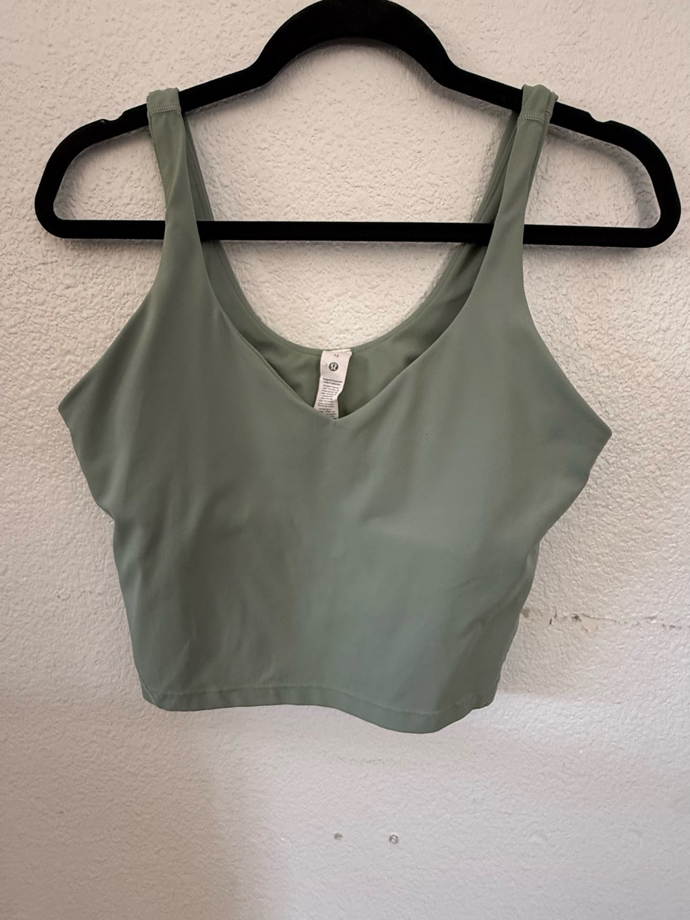 lululemon athletica Sage Green Scoop Neck Tank